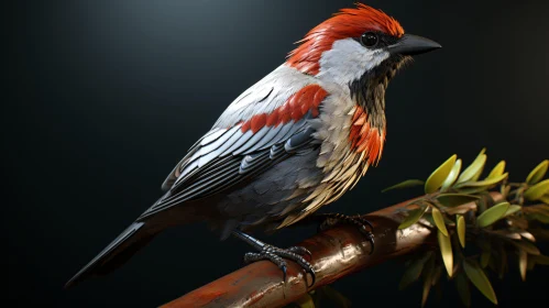 Colorful Bird Portrait