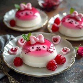 Cute Cat-Themed Jelly Treat