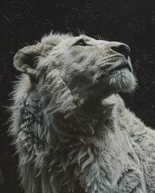 Regal White Lion Image