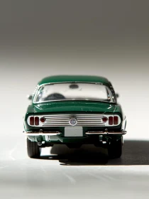 Classic Green Car Model Image