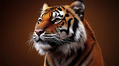 Tiger Wildlife Portrait