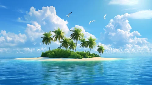 Peaceful Tropical Island