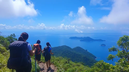 Scenic Hiking Expedition with Island Views