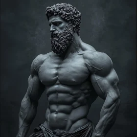 Classical Anatomical Male Figure Sculpture