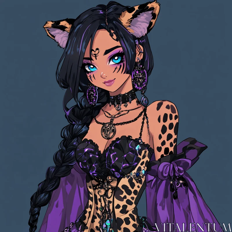 Anime Fantasy Fashion Art