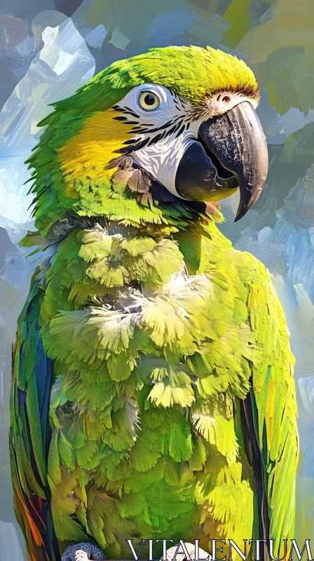 Artistic Parrot Image AI Image