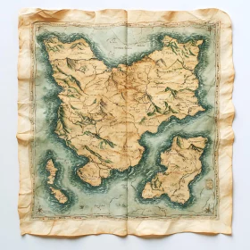 Hand-Drawn Antique Fantasy Map