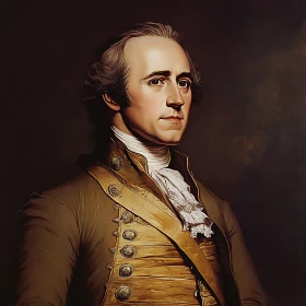 Distinguished Gentleman in Historic Formal Wear