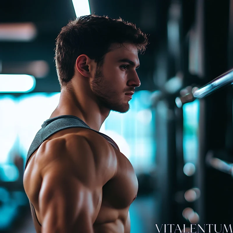 Focused Muscle Training in Gym