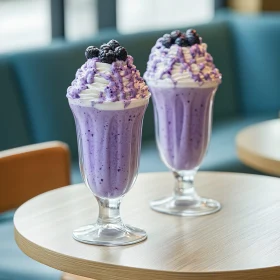 Blackberry Milkshake Extravaganza