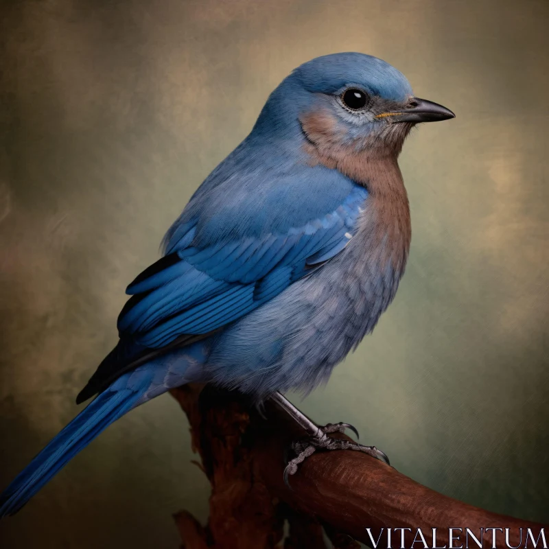 Serene Bluebird Image AI Image