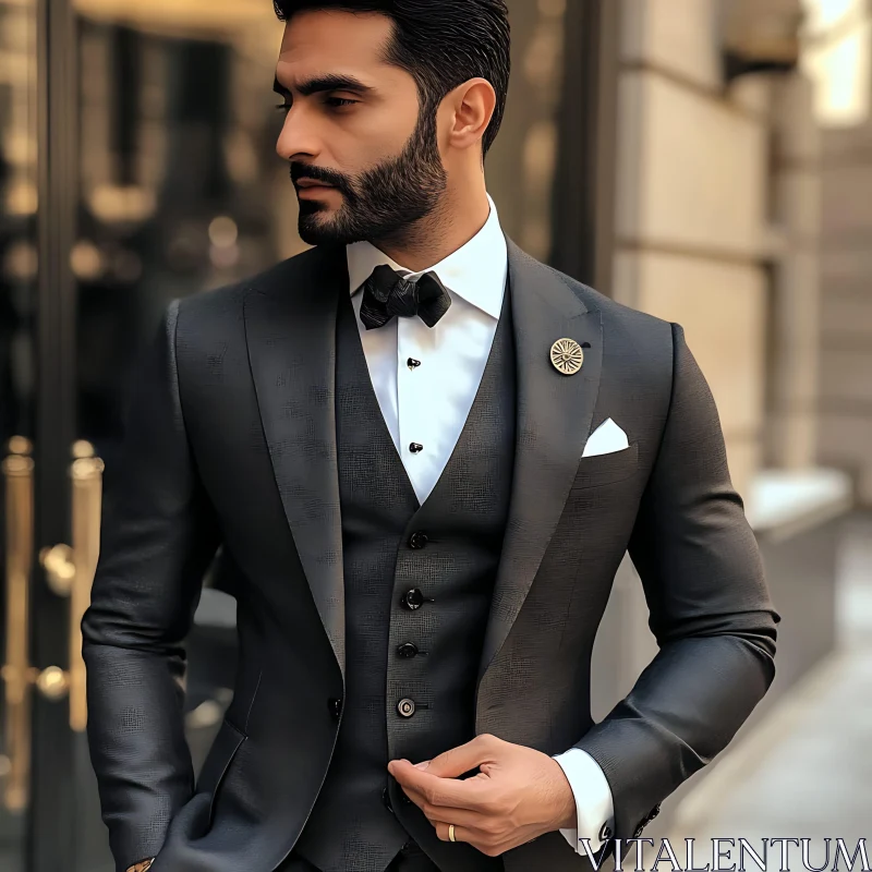 Elegant Formal Wear Portrait
