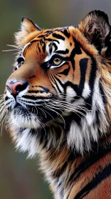 Tiger Portrait in Nature