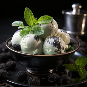 Gourmet Mint Chocolate Dessert