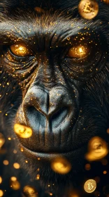 Crypto Gorilla in Gold