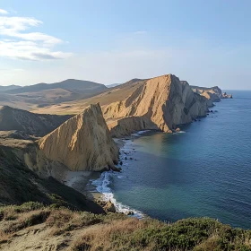 Breathtaking Cliffs Overlooking the Sea