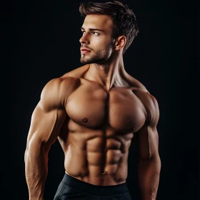 Muscular Male Model