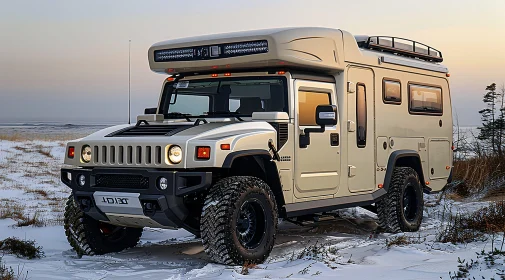 Winter-Ready SUV for Exploration