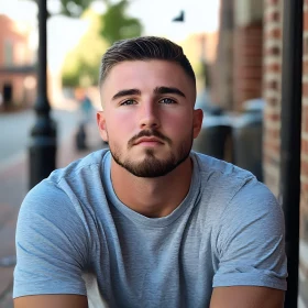 Street Portrait of a Young Man