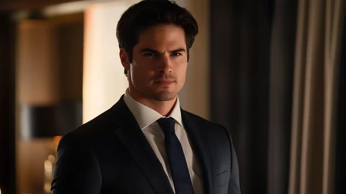 Professional Man in Suit
