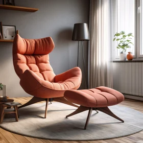 Stylish Armchair in Sunlit Interior