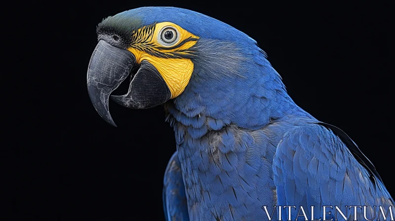 AI ART Captivating Macaw Close-Up