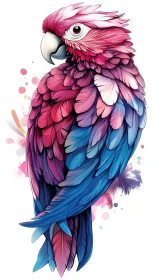 Parrot Art in Vivid Colors