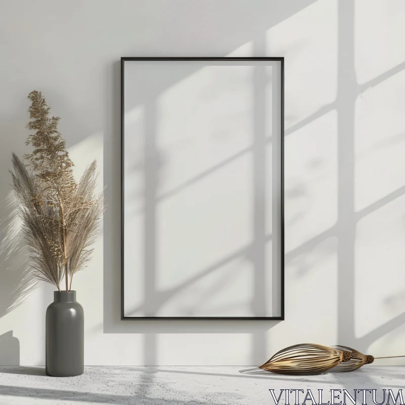 AI ART Elegance in Minimalistic Interior Design