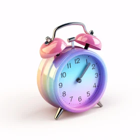 Colorful Dreamlike Clock Design