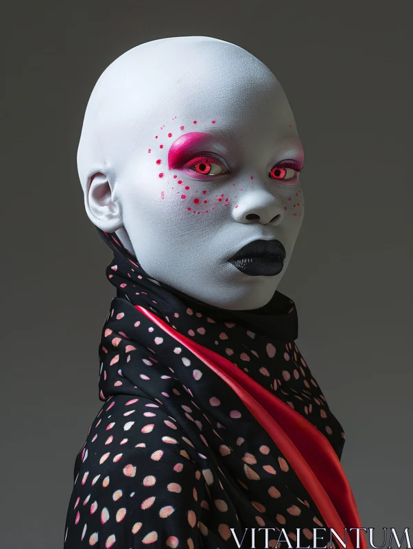 AI ART Sci-Fi Inspired Fashion Portrait