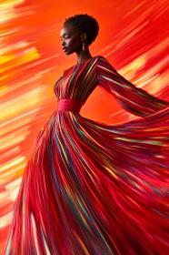 Dynamic Fashion Artwork