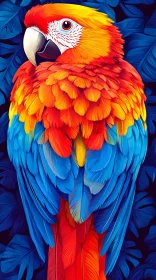 Colorful Parrot Artwork