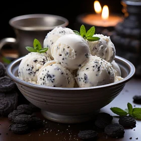 Gourmet Dessert: Cookies and Cream Delight