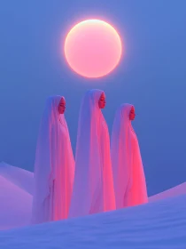 Mystical Desert Figures