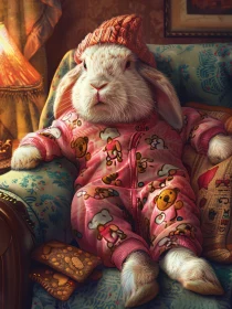 Charming Bunny Relaxing