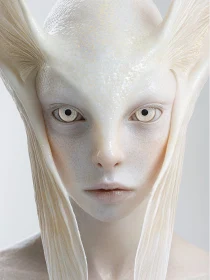 Otherworldly Alien Visage