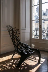 Artistic Chair in Paris Interior