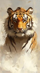 Tiger Art Portrait