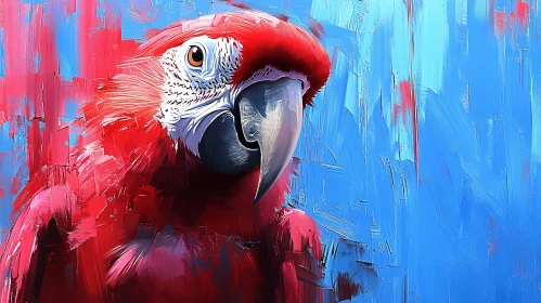 Colorful Parrot Art