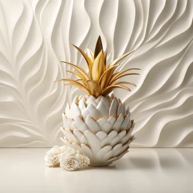 Sophisticated Pineapple Art