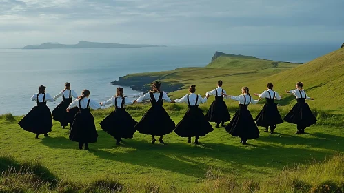 Cultural Dance Amidst Nature's Beauty