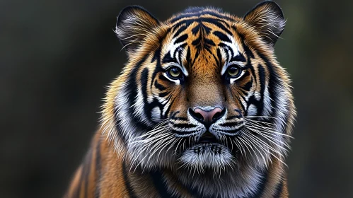 Intense Tiger Portrait