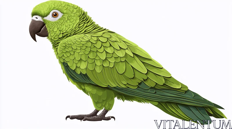 AI ART Artistic Parrot Rendering