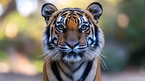 Close-up of Tiger in Natural Habitat