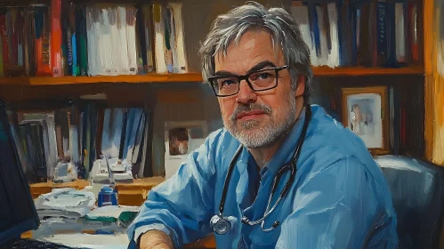 Medical Professional in an Office Portrait