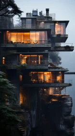 Contemporary Architecture on a Cliff
