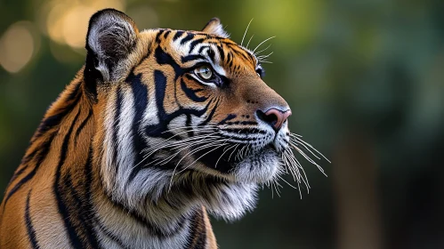 Wild Tiger in Natural Habitat