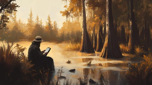 Serenity in Nature - The Swamp Reader