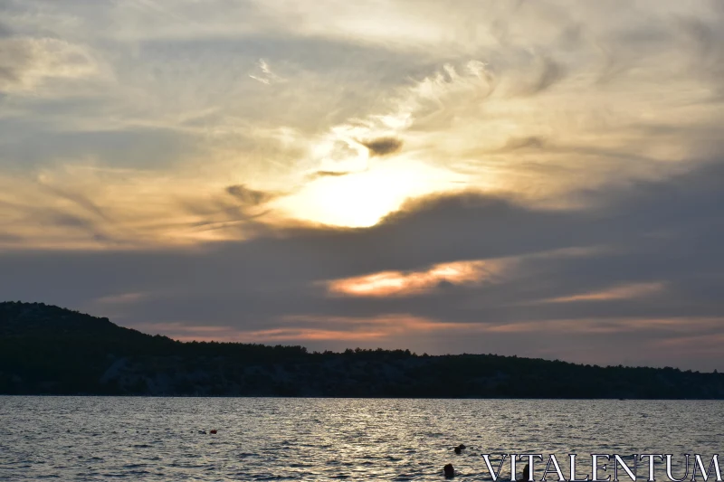 PHOTO Sunset Serenity at the Beach