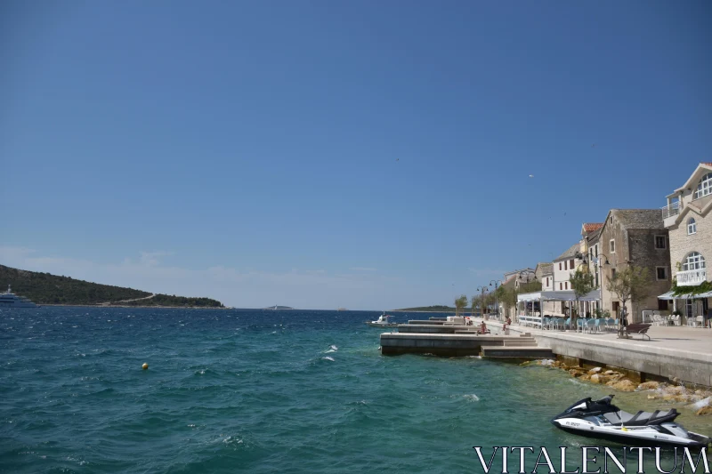 PHOTO Charming Seaside Architecture and Blue Waters